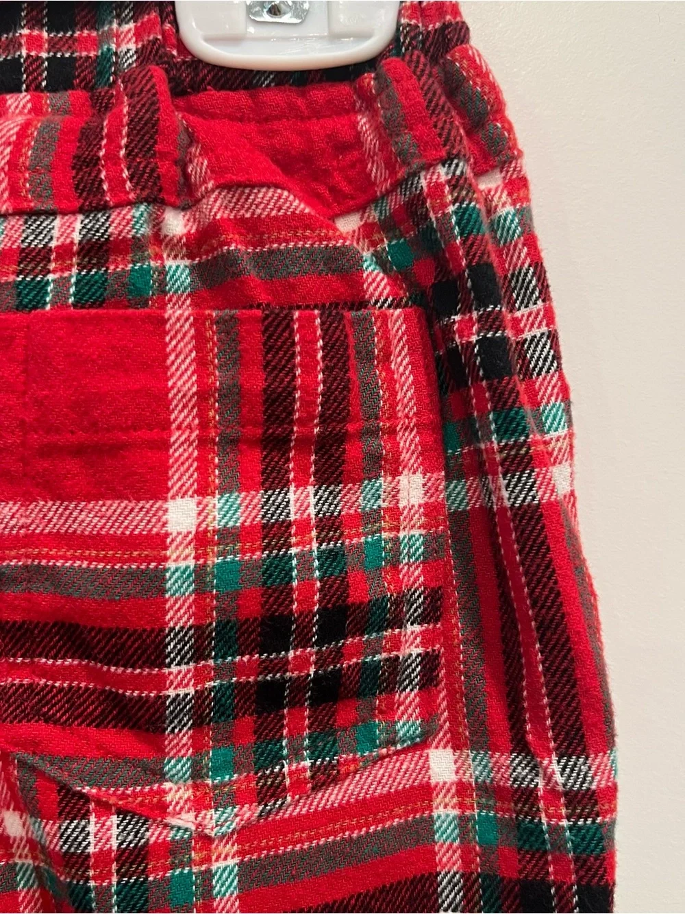 Classic Red Plaid Boys' Vest Set with Bow Tie and White Shirt 4-5Y